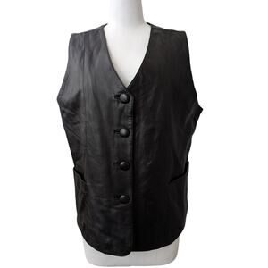 Rosleen leather vest